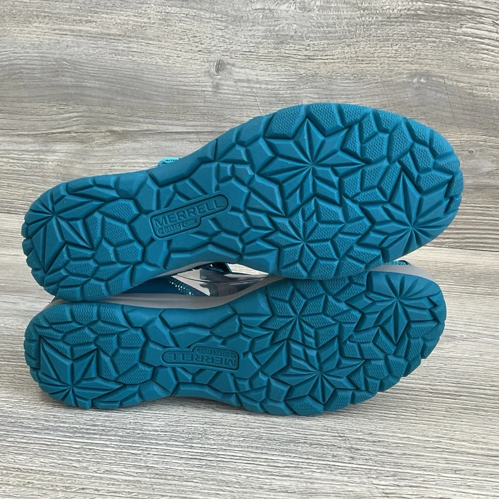 Merrell Dragonfly Sports Sandals Kids Youth Girls MK164456 Turquoise Size 7 M